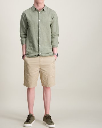 Tommy Hilfiger 1985 CHINO SHORT Beige Shorts Jongens - Kids Brand Store