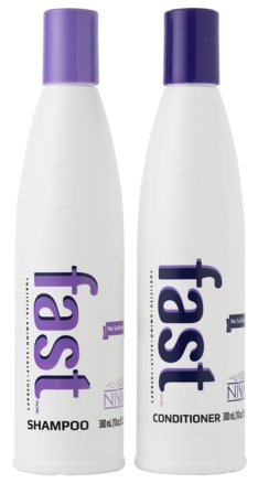 Nisim Fast sjampo og balsam 2 x 300 ml