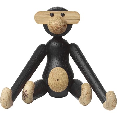 Kay bojesen Ape Mini, mørkfarget ' - 'Mørk tre