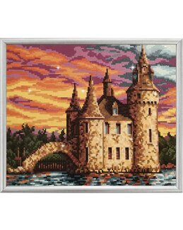 Diamond painting Schloss
