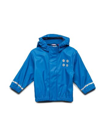 Justice 101 - Rain Jacket Outerwear Rainwear Jackets Blå Lego Wear