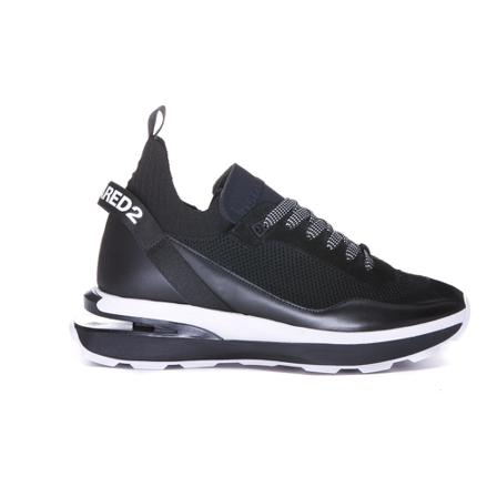Dsquared2 Sneakers , Zwart , Heren , Maat: 39 EU