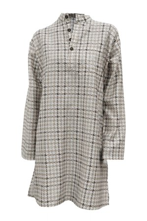 Halvor Bakke Nattskjorte Chateau-Roubine Sateng Beige S/M