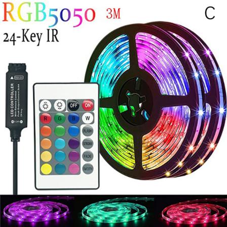 Alkuperäinen Lucky 5M 3M 600LEDS LED RGB-nauhavalo SMD 3528 Flexi