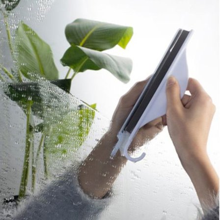 Mini fönsterglas torkare badkar borste squeegee hushåll Cleani