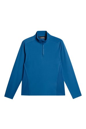 J.Lindeberg - Golf - Mathias Zip Mid Layer - Blue - - S