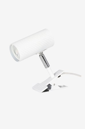 Globen Lighting - Vägglampa/Klämspot Hubble - Vit - Vägglampor - Från Homeroom
