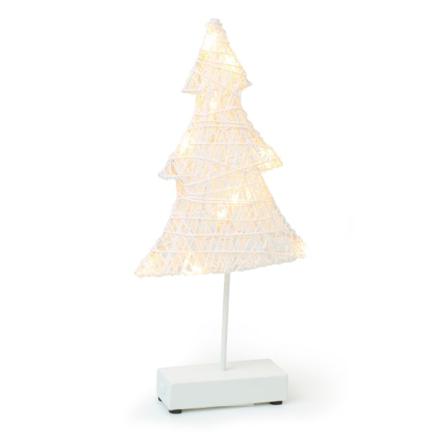 Julaffär Pappersrep Ljusdekorationer En One Size (42cm) Tre