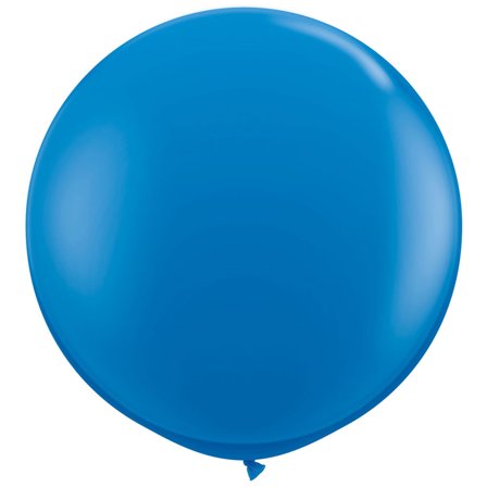 Kæmpestor Ballon Blå
