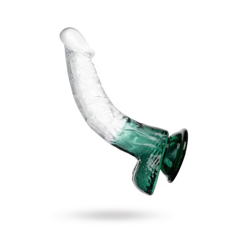 Crystal Pleasures Dual Color Curved 18cm Green - Vuxen.dk: For hende