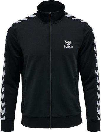 Hummel Men's hmlNathan 2.0 Zip Jacket Men Mid layer tops Black S