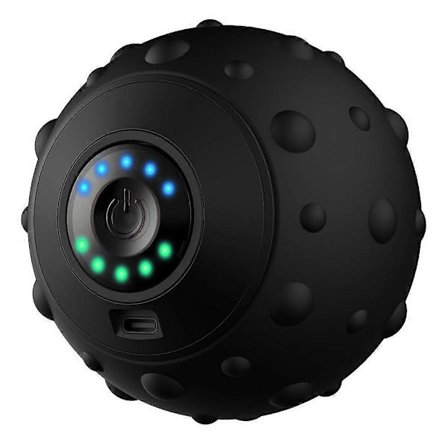 Värisevä hierontapallo silikonista, sähköinen fascia-pallo lihasten rentoutukseen, kuntoiluun, joogaan ja palautumiseen, värinämassager