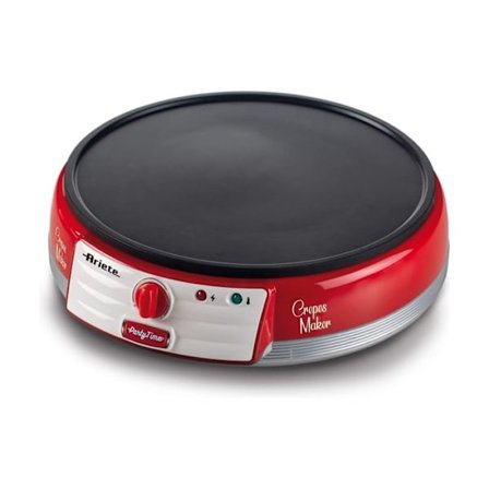 Kreppikone - Ariete - 202RED - Sähköinen - Tarttumaton - 1950-luvun muotoilu