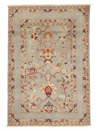 Oriental Kazak Fine Rug 98X144 Orange/Brown Wool, Afghanistan