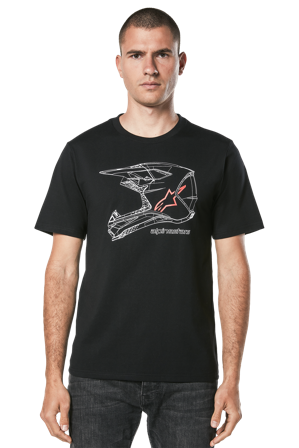 Alpinestars MX Helmet CSF T-Shirt Black S