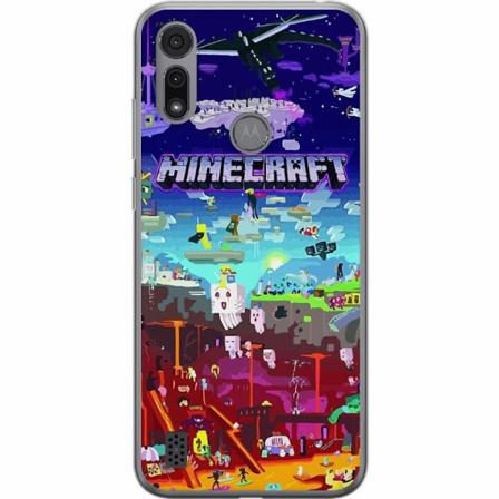 Motorola Moto E6i Mjukt Skal - Minecraft