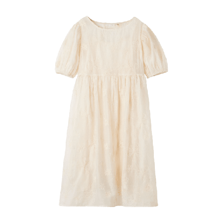 Carin Wester Broderad klänning HEIDI Klänningar Vit 42