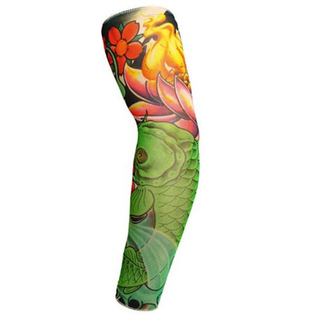 Outdoor Riding Ice Silk Tattoo Arm Sleeve Tatuering Ice Sleeve