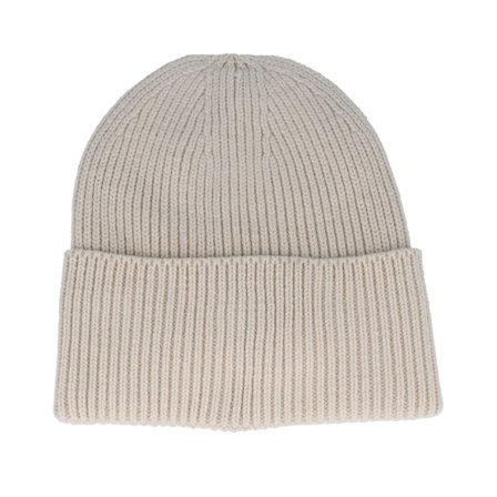 Beechfield - Beige cuff Beanie - Oatmeal Oversized Cuff Blank Beanie @ Hatstore