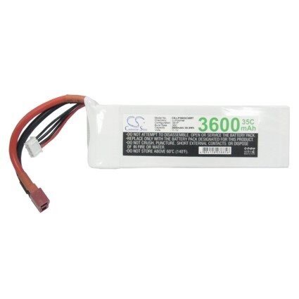 Akku Robotti for RC CS-LP3603C35RT -laitteeseen