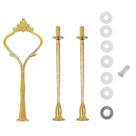 10 Sett Kakestativ Beslagsett Etasjefat For 3-Etasjers Kakestativ Holder Maskinvare