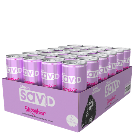 24 x Clean sav:D, 330 ml