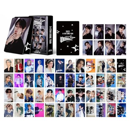 55 st/låda Kpop straykids 5-STAR Dome Tour lomo-kort Minnen STEG 2 Fotokort för studentsamlingskort