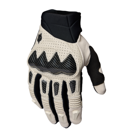 Fox Bomber CE Crosshandskar Kritvit M