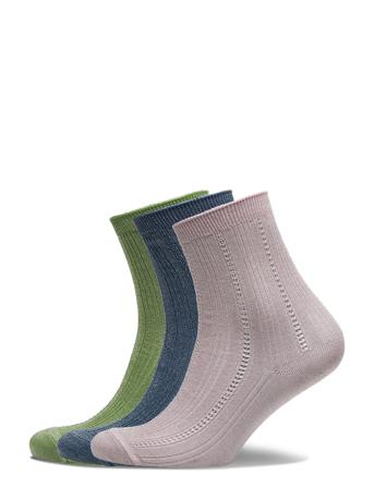 Mix Sock Pack W.12 Lingerie Socks Regular Socks Multi/mønstret Becksöndergaard