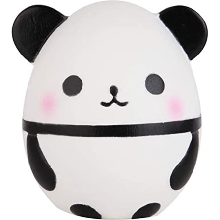 Panda æg nyhed stress relief legetøj og gadgets (hvid, 15cm*13