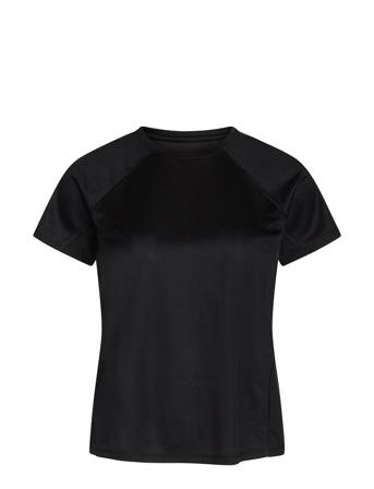 Women Sports T-Shirt T-shirt Top Sort ZEBDIA
