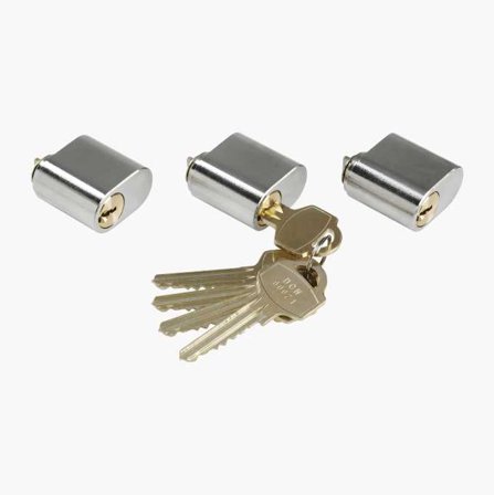 Låscylinder 3 st.