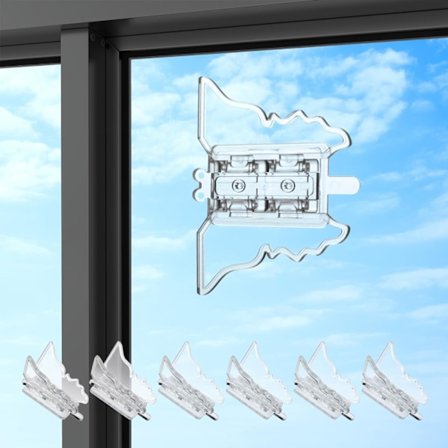 6 kpl lapsilukkoja liukuoviin, liukulasin turvalukko terassiovelle, liukuvaan vaatekaapin oveen, kaapin oveen, ei vaadi poraamista