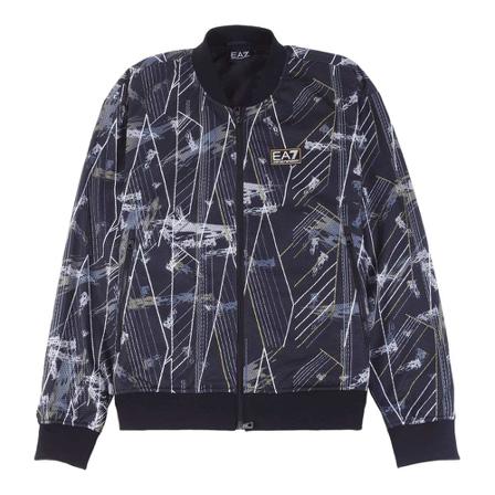 Emporio Armani EA7 Bomber Jacket , Zwart , Heren , Maat: L