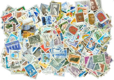 Finland - 500 forskellige billedmærker stemplet
