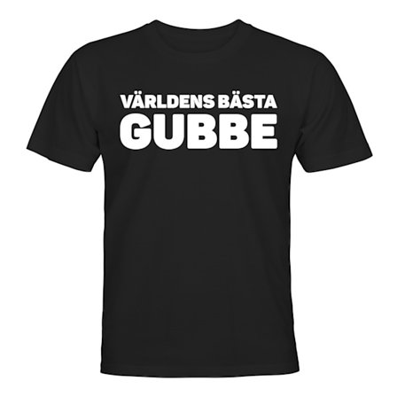 Världens Bästa Gubbe - T-SHIRT - UNISEX