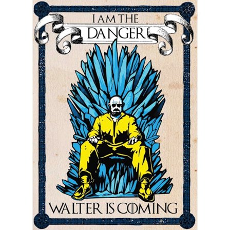 A3 Print - I am the danger - Walter is coming