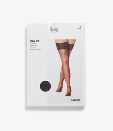 Kappahl | Stay-up Svart L | Svart