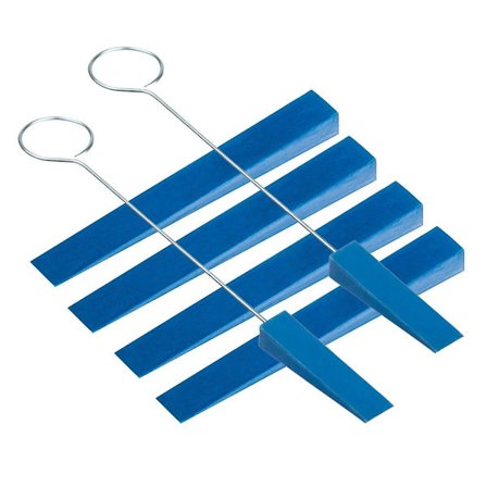 6 st Piano Tuning Mute Tuning Tool/Gummi Mute Set för Flygel och Upright Pianos Bas och Diskant Mut