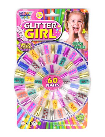 Nail 60Pcs Patterned Robetoy