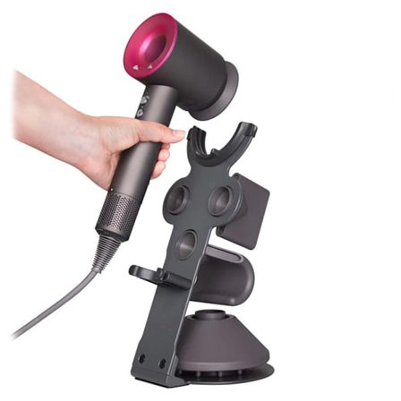 Pöytäjalusta Dyson Supersonic-hiustenkuivaajalle, jossa on magn