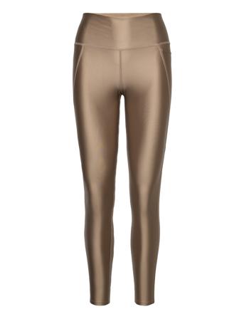 Lux Hr Tight - Holid Running/training Tights Gull Reebok Performance*Betinget Tilbud