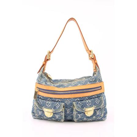 Louis Vuitton Vintage Pre-owned Canvas louis-vuitton-vskor blå, Dam Vintage Väskor, Dam, Storlek: ONE SIZE