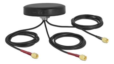 Delock LTE MIMO Dual Band WLAN 802.11 ac/ax/a/h/b/g/n Antenna - antenne