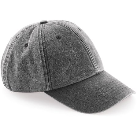 Beechfield Unisex Lågprofil Vintage Denim-Look Cap One Size V