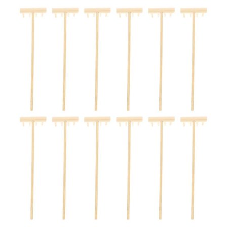 12 kpl Japanilaisia Työkaluja Resin Goose Decor Hiekkaharavointi Meditaatio Hiekkaharava Zen Miniatyyri Zen Puutarha Harava Miniatyyri Eläinhahmo