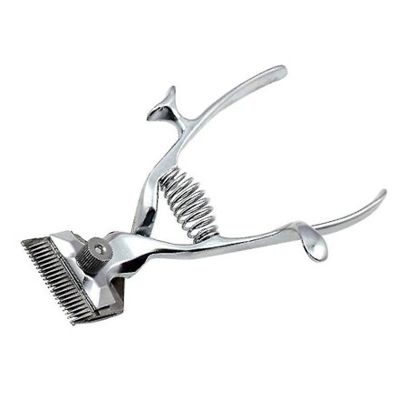 Manuell Hårtrimmer, Håndholdt Hårtrimmer, Ikke-elektrisk, Lav Støy 1 stk Sølv