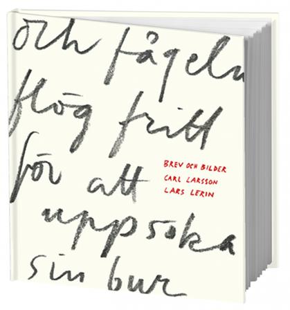 Och fågeln flög fritt för att uppsöka sin bur : brev och bilder - Bok av Lars Lerin - Inbunden
