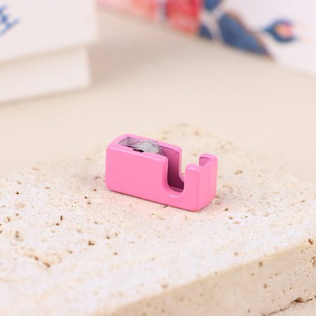 1/12 Dukkehus Simulering Mini Tape Dispenser Dukkehus Stati