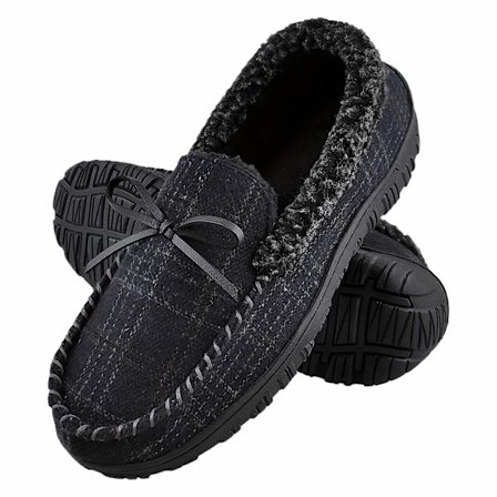 Nya modeller Trendiga Plus Size Herrtofflor - Ultra-bekväma Termiska Innetofflor med Halkfri Sula för Stilfull Vardagsanvändning